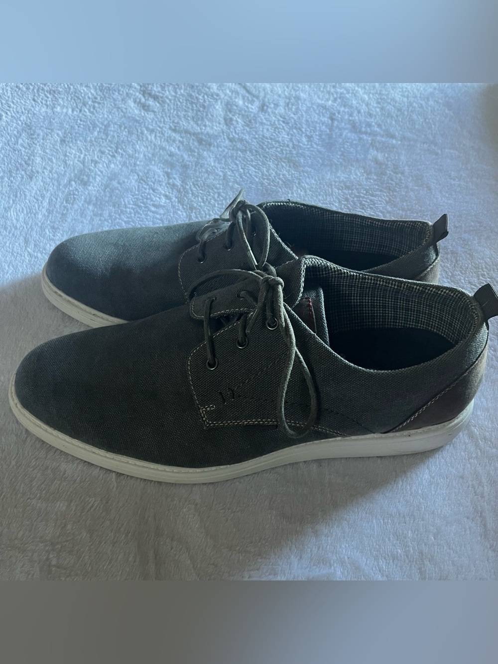 Bruno Marc Dark Gray Canvas Dress Sneaker size 13 US UK12